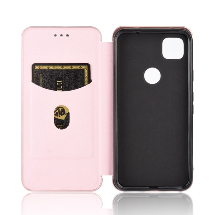 Carbon Fiber Texture Magnetic Horizontal Flip TPU + PC + PU Leather Case with Card Slot, For Google Pixel 4a, For Google Pixel 3 XL, For Google Pixel 3a XL, For Google Pixel 3a, For Google Pixel 3, For Google Pixel 4 XL, For Google Pixel 4