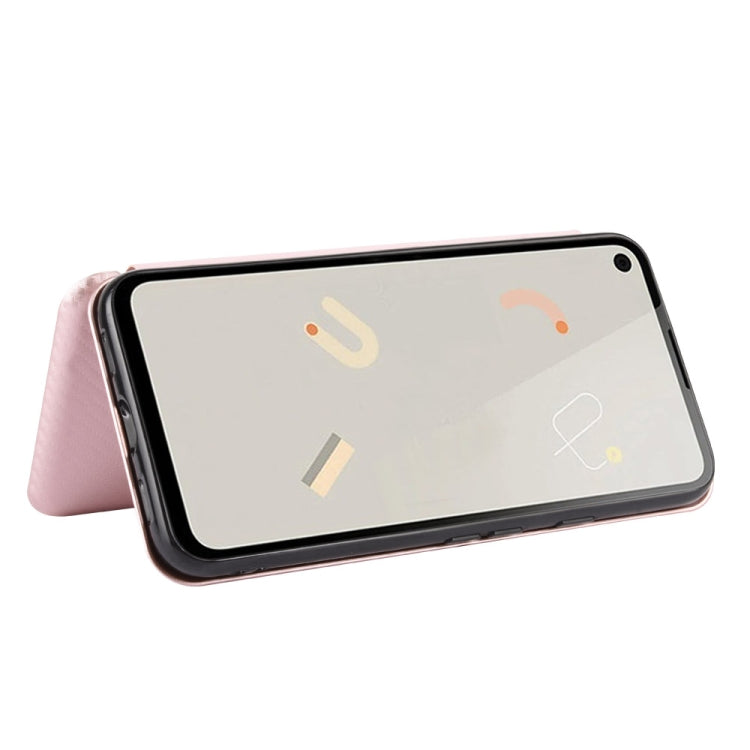 Carbon Fiber Texture Magnetic Horizontal Flip TPU + PC + PU Leather Case with Card Slot, For Google Pixel 4a, For Google Pixel 3 XL, For Google Pixel 3a XL, For Google Pixel 3a, For Google Pixel 3, For Google Pixel 4 XL, For Google Pixel 4