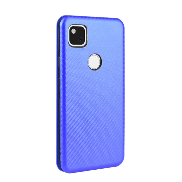 Carbon Fiber Texture Magnetic Horizontal Flip TPU + PC + PU Leather Case with Card Slot, For Google Pixel 4a, For Google Pixel 3 XL, For Google Pixel 3a XL, For Google Pixel 3a, For Google Pixel 3, For Google Pixel 4 XL, For Google Pixel 4