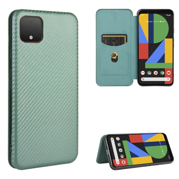 Carbon Fiber Texture Magnetic Horizontal Flip TPU + PC + PU Leather Case with Card Slot, For Google Pixel 4a, For Google Pixel 3 XL, For Google Pixel 3a XL, For Google Pixel 3a, For Google Pixel 3, For Google Pixel 4 XL, For Google Pixel 4
