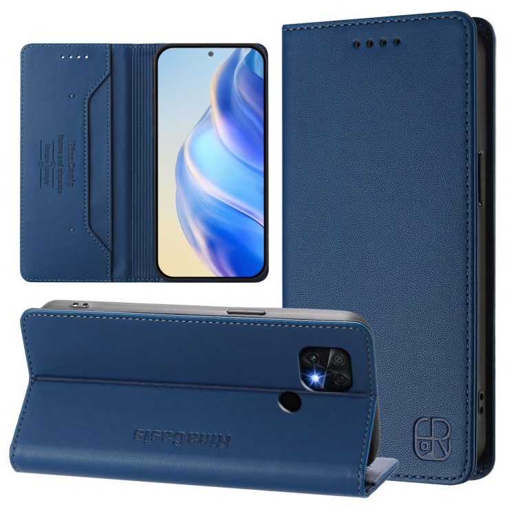 RC01 Dual-Folded Magnetic Suction RFID Leather Phone Case, For Xiaomi 12 Pro / 12S Pro, For Xiaomi 12 5G / 12X 5G / 12S 5G, For Xiaomi 12 Lite, For Xiaomi Poco C40, For Xiaomi Civi 1S, For Xiaomi Poco M4 Pro 4G