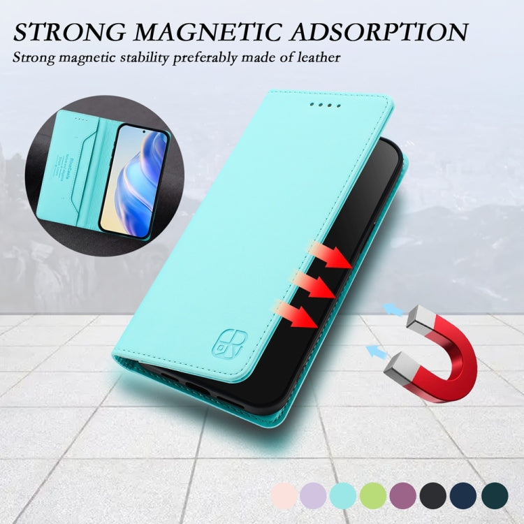 RC01 Dual-Folded Magnetic Suction RFID Leather Phone Case, For Redmi 10A / 9C, For Redmi 10 4G 2021 / 2022 Global, For Redmi Note 11 Pro+ 5G European, For Redmi Note 10 5G / Note 10T 5G, For Redmi Note 10 4G / Note 10S 4G                               ...