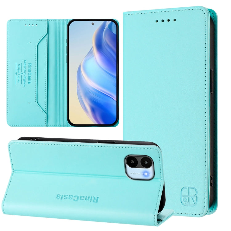 RC01 Dual-Folded Magnetic Suction RFID Leather Phone Case, For Redmi Note 12 4G Global, For Redmi A1 4G Global / A2 4G, For Redmi Note 12 Pro Speed / Note 12 Pro 5G, For Redmi Note 12 5G India / Xiaomi Poco X5, For Redmi A1+ 4G / Xiaomi Poco C50 4G    ...