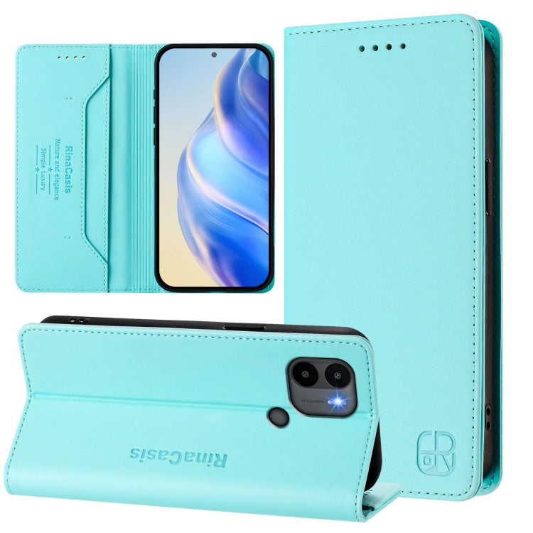 RC01 Dual-Folded Magnetic Suction RFID Leather Phone Case, For Redmi Note 12 4G Global, For Redmi A1 4G Global / A2 4G, For Redmi Note 12 Pro Speed / Note 12 Pro 5G, For Redmi Note 12 5G India / Xiaomi Poco X5, For Redmi A1+ 4G / Xiaomi Poco C50 4G    ...