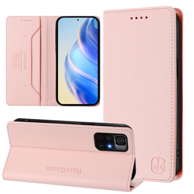 RC01 Dual-Folded Magnetic Suction RFID Leather Phone Case, For Redmi K60 / K60 Pro, For Redmi Note 12 Explorer, For Redmi K50 Ultra / Xiaomi 12T / 12T Pro, For Redmi Note 11 Pro 5G / 4G / Global, For Redmi 10 5G / 10 Prime+ 5G Global                   ...