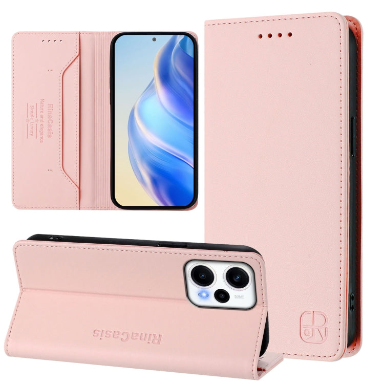 RC01 Dual-Folded Magnetic Suction RFID Leather Phone Case, For Redmi Note 13 Pro+ 5G Global, For Redmi K60 Ultra / Xiaomi 13T / 13T Pro, For Redmi 12 5G / 4G Global / Note 12R, For Redmi Note 11T Pro+ / Note 12T Pro / K50i                              ...