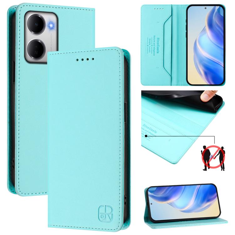RC01 Dual-Folded Magnetic Suction RFID Leather Phone Case, For Redmi A7 / A5 171mm / Poco C71 4G, For Redmi K90 Max 5G, For Redmi A7 Pro 171mm / Poco C81 / C85x 5G, For Redmi 15a 5G Global, For Redmi Turbo 5 Max / Poco X8 Pro Max                       ...
