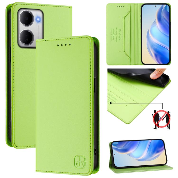 RC01 Dual-Folded Magnetic Suction RFID Leather Phone Case, For Redmi A7 / A5 171mm / Poco C71 4G, For Redmi K90 Max 5G, For Redmi A7 Pro 171mm / Poco C81 / C85x 5G, For Redmi 15a 5G Global, For Redmi Turbo 5 Max / Poco X8 Pro Max                       ...
