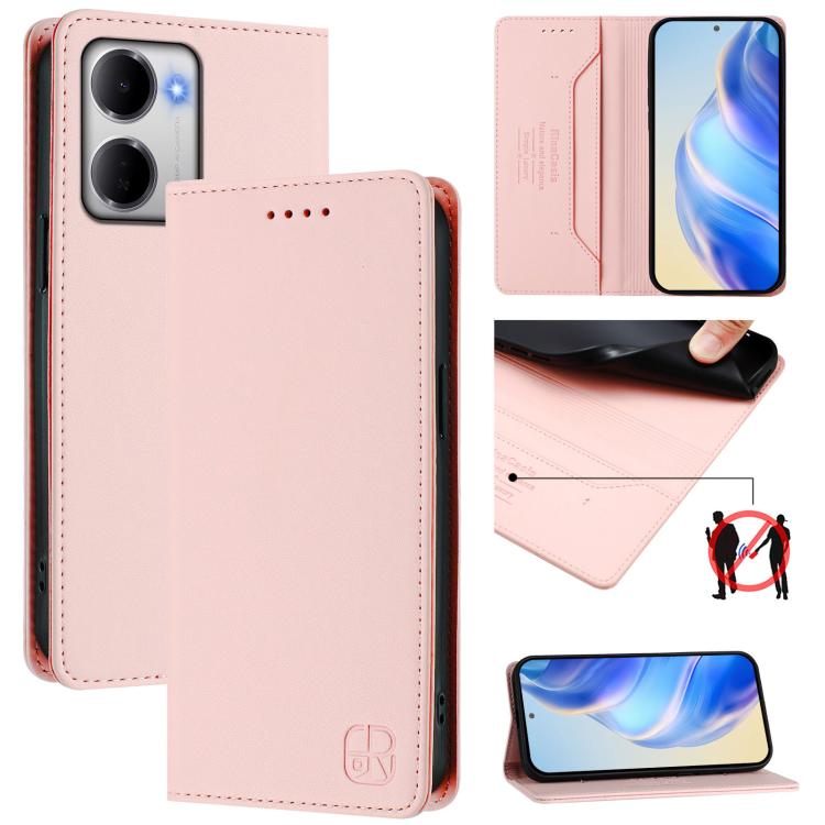 RC01 Dual-Folded Magnetic Suction RFID Leather Phone Case, For Redmi A7 / A5 171mm / Poco C71 4G, For Redmi K90 Max 5G, For Redmi A7 Pro 171mm / Poco C81 / C85x 5G, For Redmi 15a 5G Global, For Redmi Turbo 5 Max / Poco X8 Pro Max                       ...