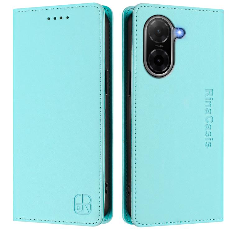 RC01 Dual-Folded Magnetic Suction RFID Leather Phone Case, For Redmi A7 / A5 171mm / Poco C71 4G, For Redmi K90 Max 5G, For Redmi A7 Pro 171mm / Poco C81 / C85x 5G, For Redmi 15a 5G Global, For Redmi Turbo 5 Max / Poco X8 Pro Max                       ...