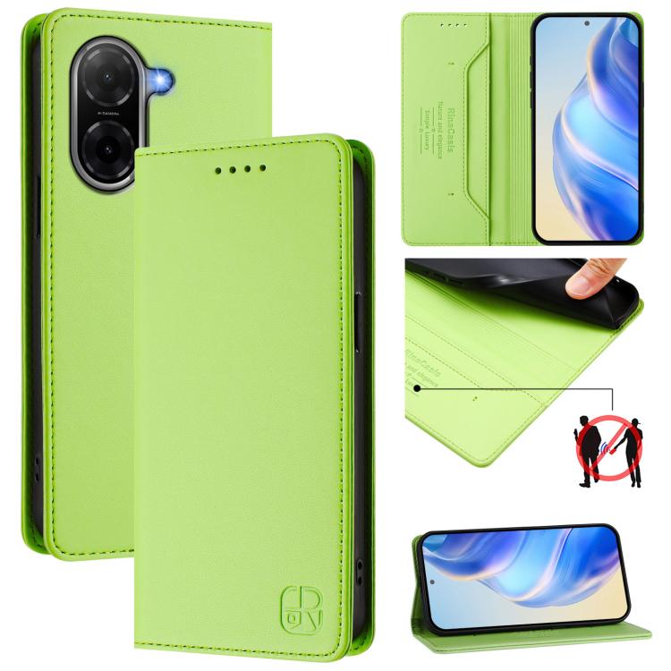 RC01 Dual-Folded Magnetic Suction RFID Leather Phone Case, For Redmi A7 / A5 171mm / Poco C71 4G, For Redmi K90 Max 5G, For Redmi A7 Pro 171mm / Poco C81 / C85x 5G, For Redmi 15a 5G Global, For Redmi Turbo 5 Max / Poco X8 Pro Max                       ...