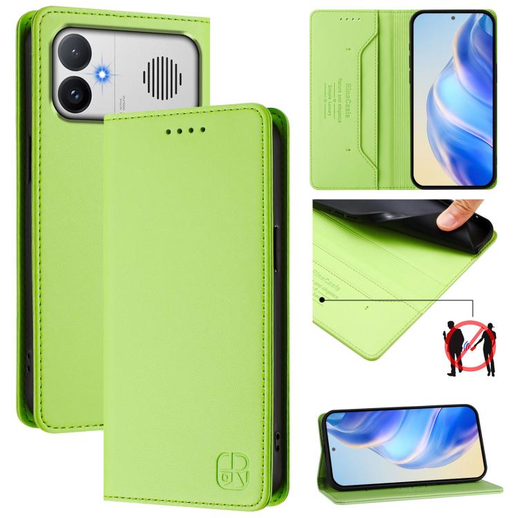 RC01 Dual-Folded Magnetic Suction RFID Leather Phone Case, For Redmi A7 / A5 171mm / Poco C71 4G, For Redmi K90 Max 5G, For Redmi A7 Pro 171mm / Poco C81 / C85x 5G, For Redmi 15a 5G Global, For Redmi Turbo 5 Max / Poco X8 Pro Max                       ...