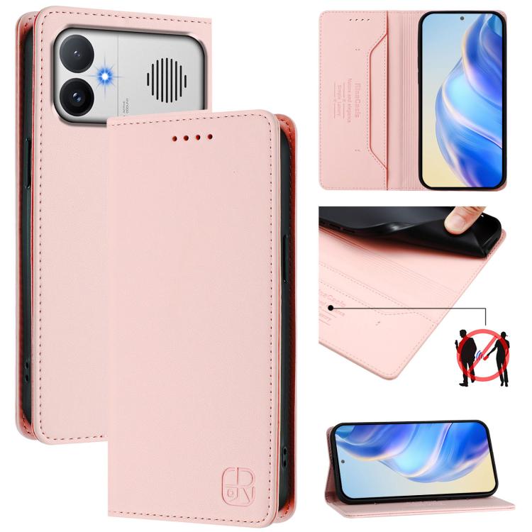 RC01 Dual-Folded Magnetic Suction RFID Leather Phone Case, For Redmi A7 / A5 171mm / Poco C71 4G, For Redmi K90 Max 5G, For Redmi A7 Pro 171mm / Poco C81 / C85x 5G, For Redmi 15a 5G Global, For Redmi Turbo 5 Max / Poco X8 Pro Max                       ...