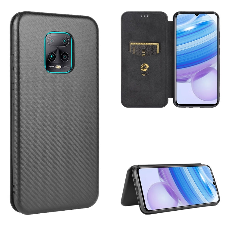 Carbon Fiber Texture Magnetic Horizontal Flip TPU + PC + PU Leather Case with Card Slot, For Xiaomi Redmi 9C, For Xiaomi Redmi 8A, For Xiaomi Redmi 8, For Xiaomi Redmi 9, For Xiaomi Redmi 9A, For Xiaomi Redmi 10X 5G, For Xiaomi Redmi K30 Pro           ...