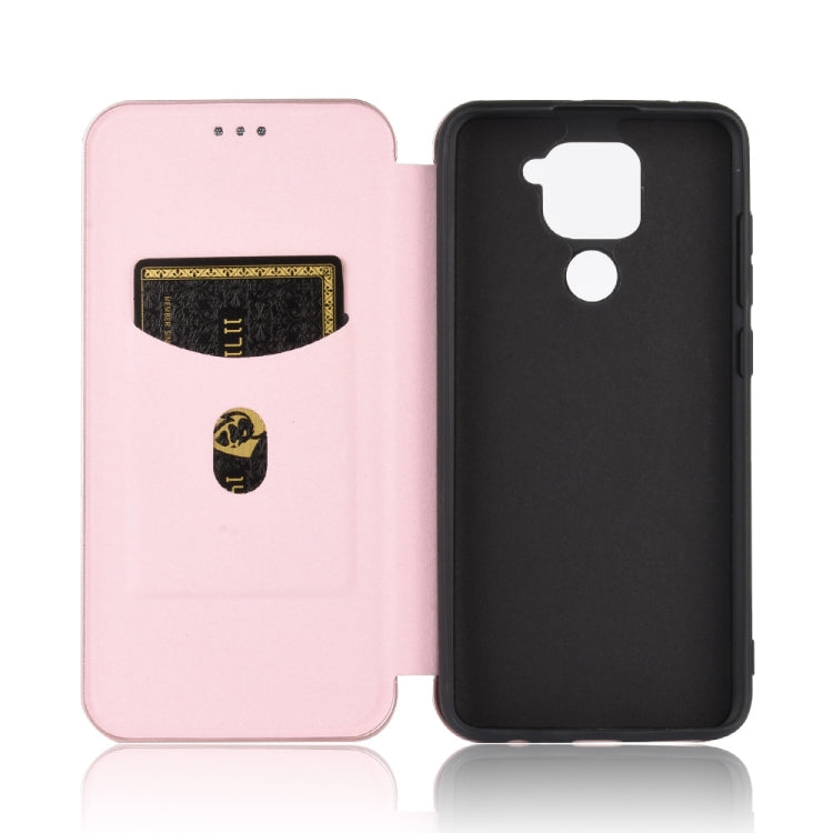 Carbon Fiber Texture Magnetic Horizontal Flip TPU + PC + PU Leather Case with Card Slot, For Xiaomi Redmi Note 9, For Xiaomi Redmi Note 9S, For Xiaomi Redmi Note 8T, For Xiaomi Redmi Note 8, For Xiaomi Mi 10 Lite, For Xiaomi Mi 10 Ultra                ...