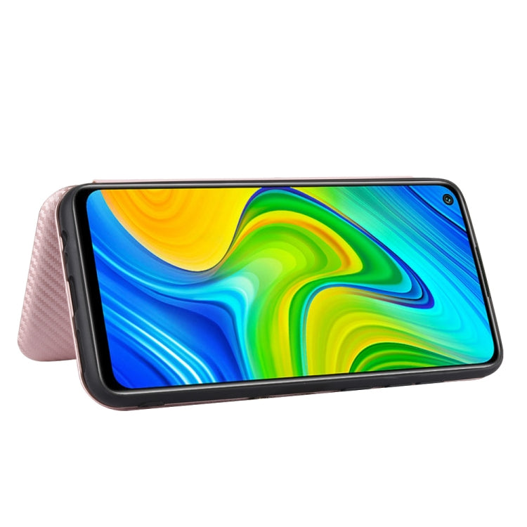 Carbon Fiber Texture Magnetic Horizontal Flip TPU + PC + PU Leather Case with Card Slot, For Xiaomi Redmi Note 9, For Xiaomi Redmi Note 9S, For Xiaomi Redmi Note 8T, For Xiaomi Redmi Note 8, For Xiaomi Mi 10 Lite, For Xiaomi Mi 10 Ultra                ...