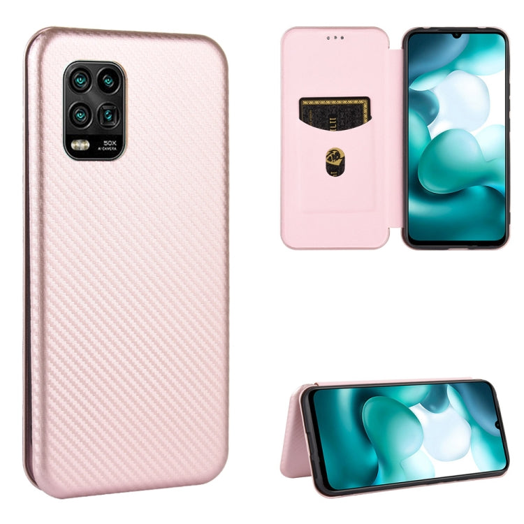 Carbon Fiber Texture Magnetic Horizontal Flip TPU + PC + PU Leather Case with Card Slot, For Xiaomi Redmi Note 9, For Xiaomi Redmi Note 9S, For Xiaomi Redmi Note 8T, For Xiaomi Redmi Note 8, For Xiaomi Mi 10 Lite, For Xiaomi Mi 10 Ultra                ...