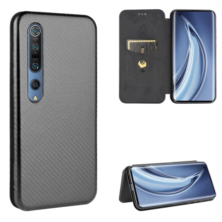 Carbon Fiber Texture Magnetic Horizontal Flip TPU + PC + PU Leather Case with Card Slot, For Xiaomi Redmi Note 9, For Xiaomi Redmi Note 9S, For Xiaomi Redmi Note 8T, For Xiaomi Redmi Note 8, For Xiaomi Mi 10 Lite, For Xiaomi Mi 10 Ultra                ...
