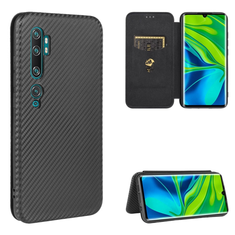 Carbon Fiber Texture Magnetic Horizontal Flip TPU + PC + PU Leather Case with Card Slot, For Xiaomi Redmi Note 9, For Xiaomi Redmi Note 9S, For Xiaomi Redmi Note 8T, For Xiaomi Redmi Note 8, For Xiaomi Mi 10 Lite, For Xiaomi Mi 10 Ultra                ...