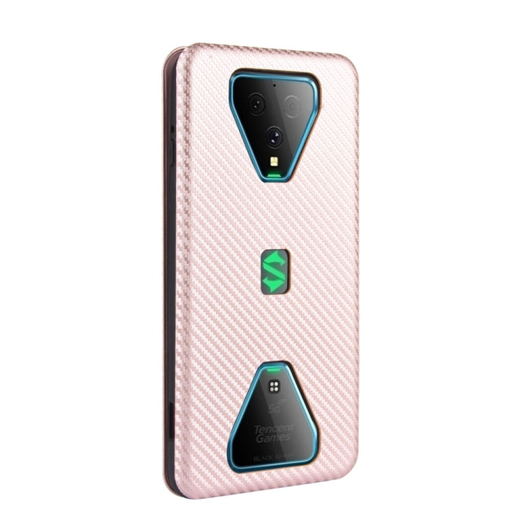 Carbon Fiber Texture Magnetic Horizontal Flip TPU + PC + PU Leather Case with Card Slot, For Xiaomi Black Shark 3, For Xiaomi Mi 10 Pro 5G
