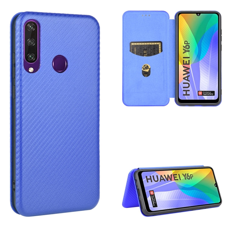 Carbon Fiber Texture Magnetic Horizontal Flip TPU + PC + PU Leather Case with Card Slot, For Huawei nova 7 Pro 5G, For Huawei nova 7 5G, For Huawei P Smart Z / Y9 Prime (2019), For Huawei P30 Lite / nova 4e, For Huawei P30 Pro, For Huawei P40 Pro+     ...