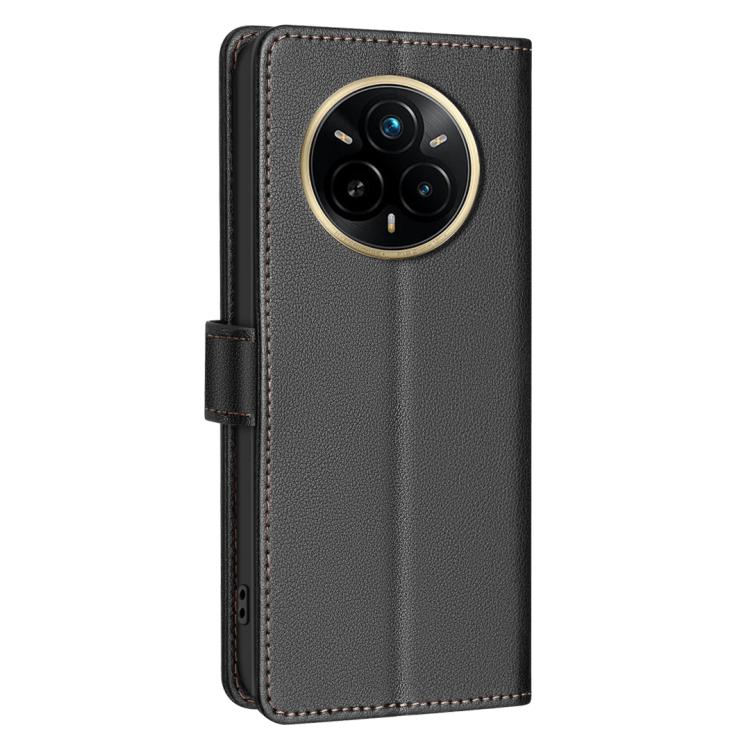 Litchi Texture RFID Anti-theft Leather Phone Case, For Realme 14 Pro, For Realme 14x 5G, For Realme C75 4G