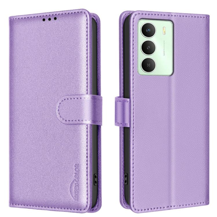 Litchi Texture RFID Anti-theft Leather Phone Case, For Realme 14 Pro, For Realme 14x 5G, For Realme C75 4G
