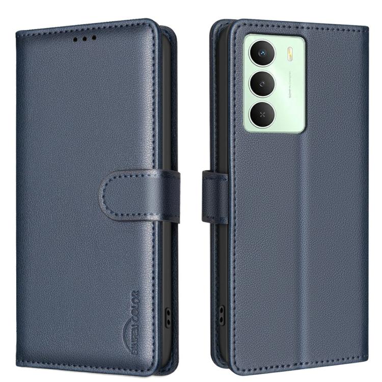 Litchi Texture RFID Anti-theft Leather Phone Case, For Realme 14 Pro, For Realme 14x 5G, For Realme C75 4G