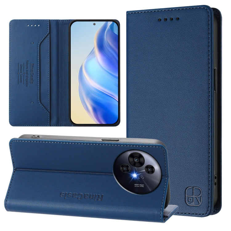 RC01 Dual-Folded Magnetic Suction RFID Leather Phone Case, For TCL 50 Pro NxtPaper, For TCL 50 LE, For TCL 201, For TCL 50 XL 5G, For TCL 50 XE, For TCL 50 SE