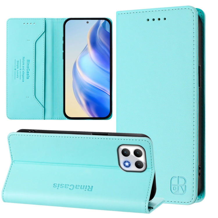 RC01 Dual-Folded Magnetic Suction RFID Leather Phone Case, For T-Mobile REVVL 8 5G / T Phone 3, For T-Mobile Revvl 7 Pro 5G, For T-Mobile Revvl 7 5G, For T-Mobile Revvl 6 Pro / 6X Pro 5G, For T-Mobile Revvl 6 5G / 6X 5G