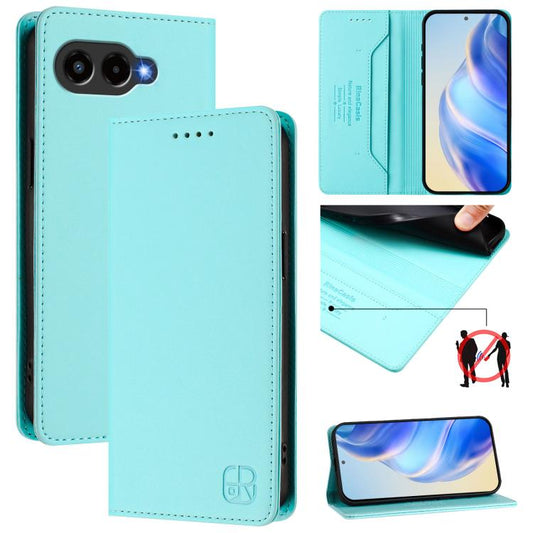 RC01 Dual-Folded Magnetic Suction RFID Leather Phone Case, For T-Mobile REVVL 8 5G / T Phone 3, For T-Mobile Revvl 7 Pro 5G, For T-Mobile Revvl 7 5G, For T-Mobile Revvl 6 Pro / 6X Pro 5G, For T-Mobile Revvl 6 5G / 6X 5G
