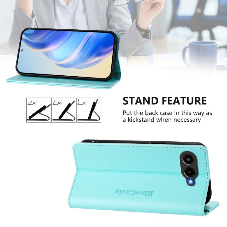 RC01 Dual-Folded Magnetic Suction RFID Leather Phone Case, For T-Mobile REVVL 8 5G / T Phone 3, For T-Mobile Revvl 7 Pro 5G, For T-Mobile Revvl 7 5G, For T-Mobile Revvl 6 Pro / 6X Pro 5G, For T-Mobile Revvl 6 5G / 6X 5G
