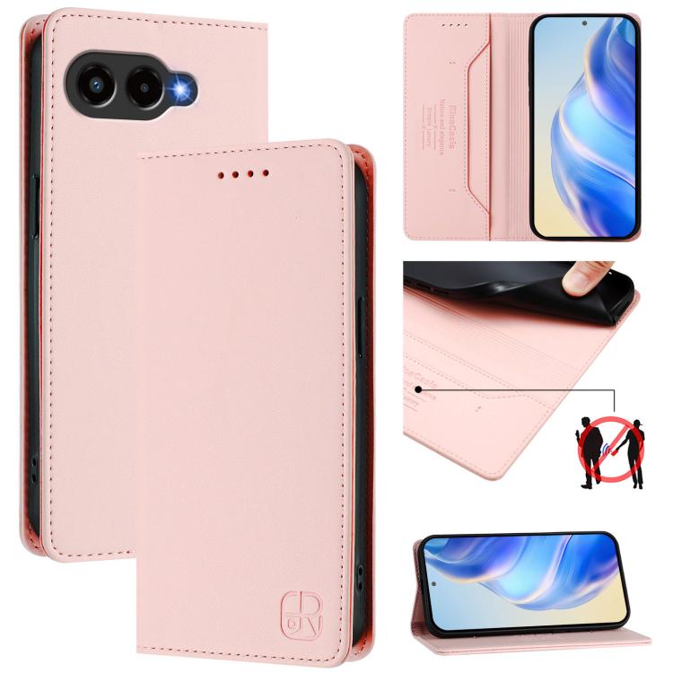 RC01 Dual-Folded Magnetic Suction RFID Leather Phone Case, For T-Mobile REVVL 8 5G / T Phone 3, For T-Mobile Revvl 7 Pro 5G, For T-Mobile Revvl 7 5G, For T-Mobile Revvl 6 Pro / 6X Pro 5G, For T-Mobile Revvl 6 5G / 6X 5G