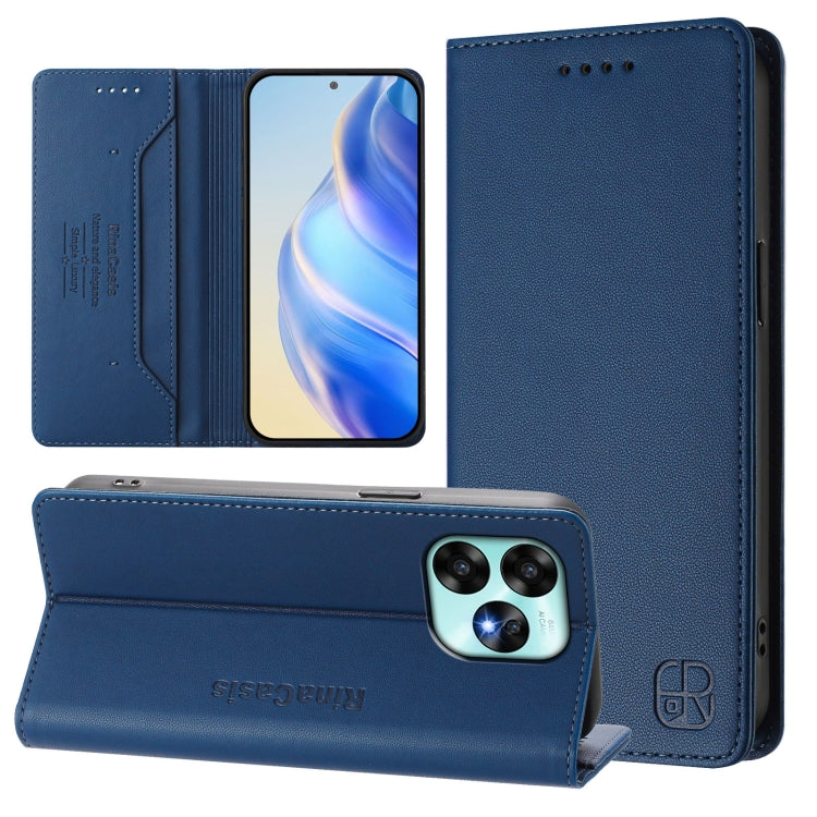 RC01 Dual-Folded Magnetic Suction RFID Leather Phone Case, For UMIDIGI G100x 4G / 5G, For UMIDIGI G100 Pro, For UMIDIGI Note 100, For UMIDIGI Note 90, For UMIDIGI A15 / A15C / A15T, For UMIDIGI G9 5G