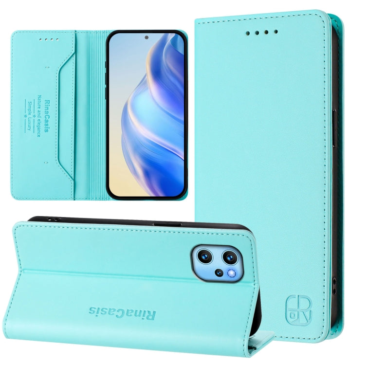 RC01 Dual-Folded Magnetic Suction RFID Leather Phone Case, For UMIDIGI Bison X20, For UMIDIGI Power 7 / 7S, For UMIDIGI Power 7 Max