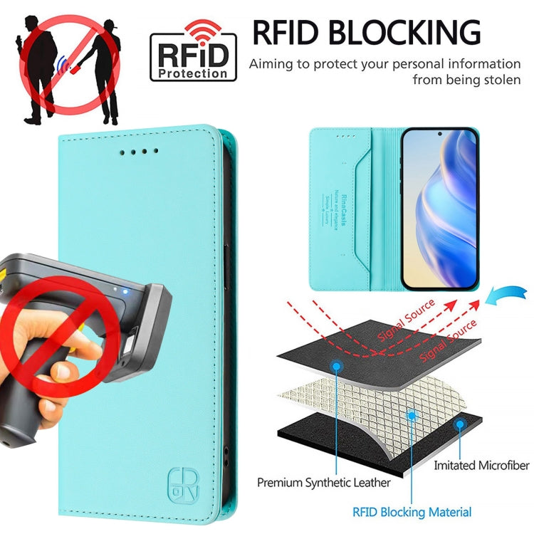 RC01 Dual-Folded Magnetic Suction RFID Leather Phone Case, For Wiko T60 / Cubot P80, For Wiko T20