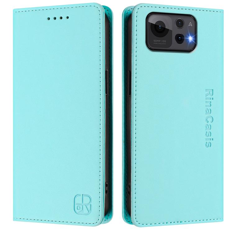 RC01 Dual-Folded Magnetic Suction RFID Leather Phone Case, For ASUS Zenfone 12 Ultra, For ASUS ROG Phone 9 / 9 Pro, For ASUS Zenfone 11 Ultra, For ASUS ROG Phone 8 / 8 Pro