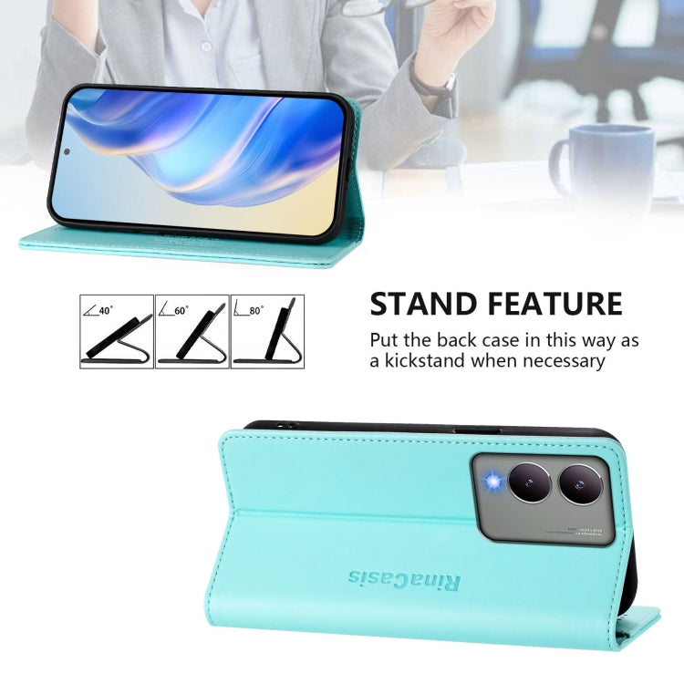 RC01 Dual-Folded Magnetic Suction RFID Leather Phone Case, For vivo Y17s 4G Global / 5G India, For vivo Y02A 4G / Y02 4G / Y11 2023, For vivo Y36 4G / 5G Global, For vivo Y78+ 5G / Y78 5G Global, For vivo Y56 5G / Y16 / Y02s 4G Global                  ...