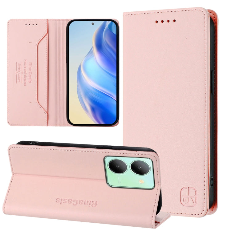 RC01 Dual-Folded Magnetic Suction RFID Leather Phone Case, For vivo Y17s 4G Global / 5G India, For vivo Y02A 4G / Y02 4G / Y11 2023, For vivo Y36 4G / 5G Global, For vivo Y78+ 5G / Y78 5G Global, For vivo Y56 5G / Y16 / Y02s 4G Global                  ...