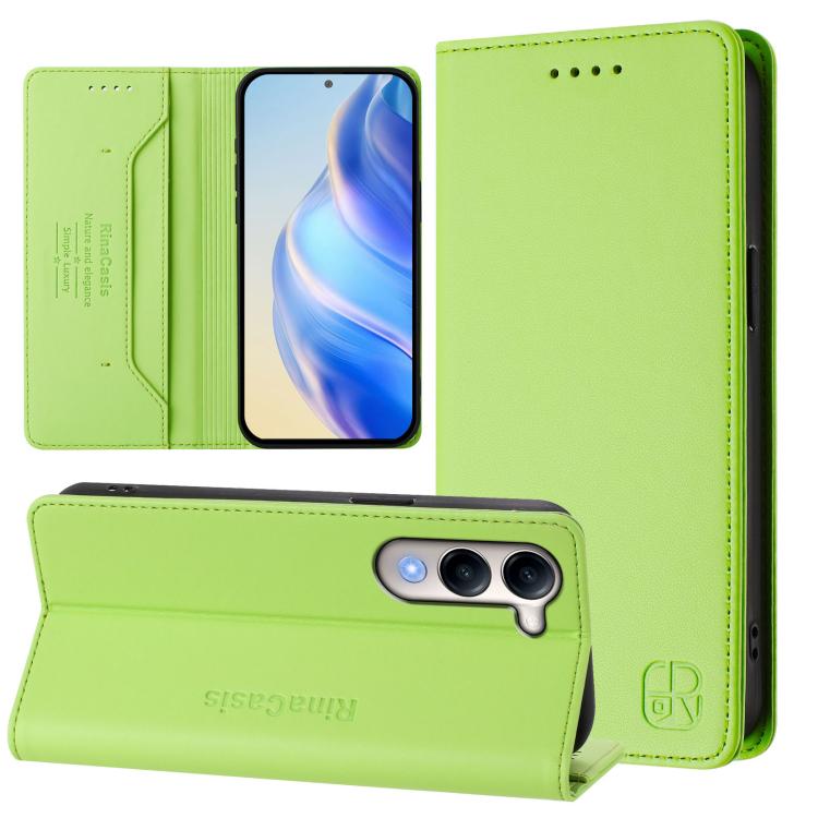 RC01 Dual-Folded Magnetic Suction RFID Leather Phone Case, For vivo S30, For vivo Y39 5G Global, For vivo V50 Lite 5G, For vivo Y29s 5G / Y04 4G Global, For vivo Y29 4G Global, For vivo V50 5G Global