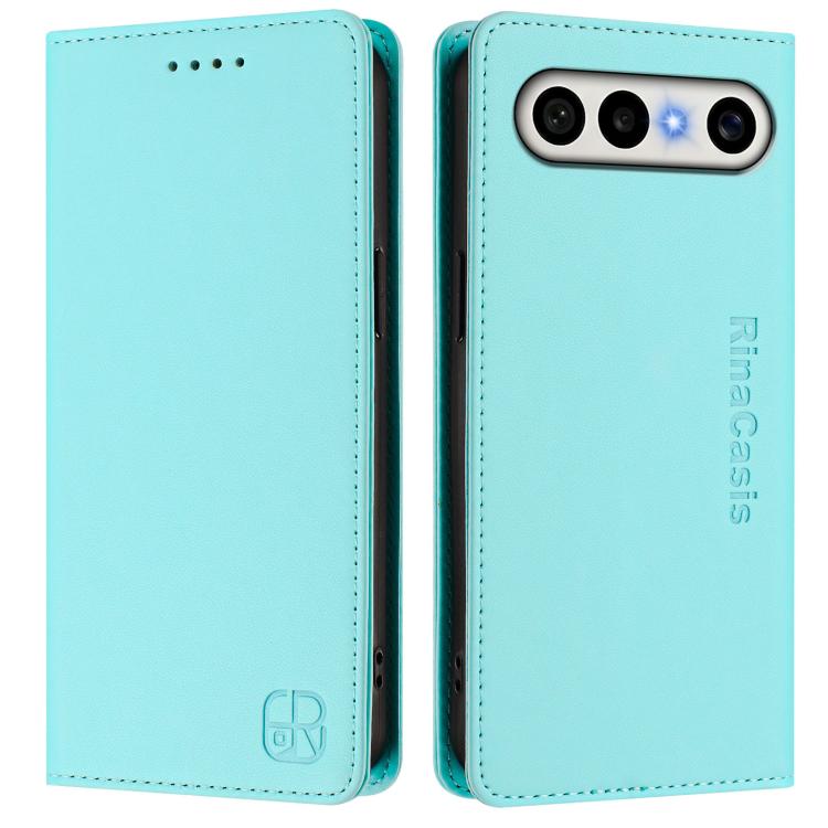 RC01 Dual-Folded Magnetic Suction RFID Leather Phone Case, For vivo S50 Pro mini / X300 FE 5G Russia, For vivo X300s, For vivo Y21 5G 2026 / Y05 4G / Y11d, For vivo V70 FE 5G, For vivo X300 Ultra, For vivo X300 Pro