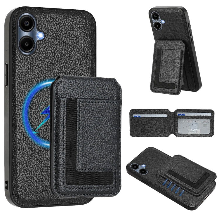 CX01 Detachable Magsafe Magnetic Card Bag Phone Case, For Samsung Galaxy A56 5G, For Samsung Galaxy A26 5G, For Samsung Galaxy A36 5G, For Samsung Galaxy A16 5G, For Samsung Galaxy A06 4G, For Samsung Galaxy A15 4G / 5G, For Samsung Galaxy A55 5G      ...