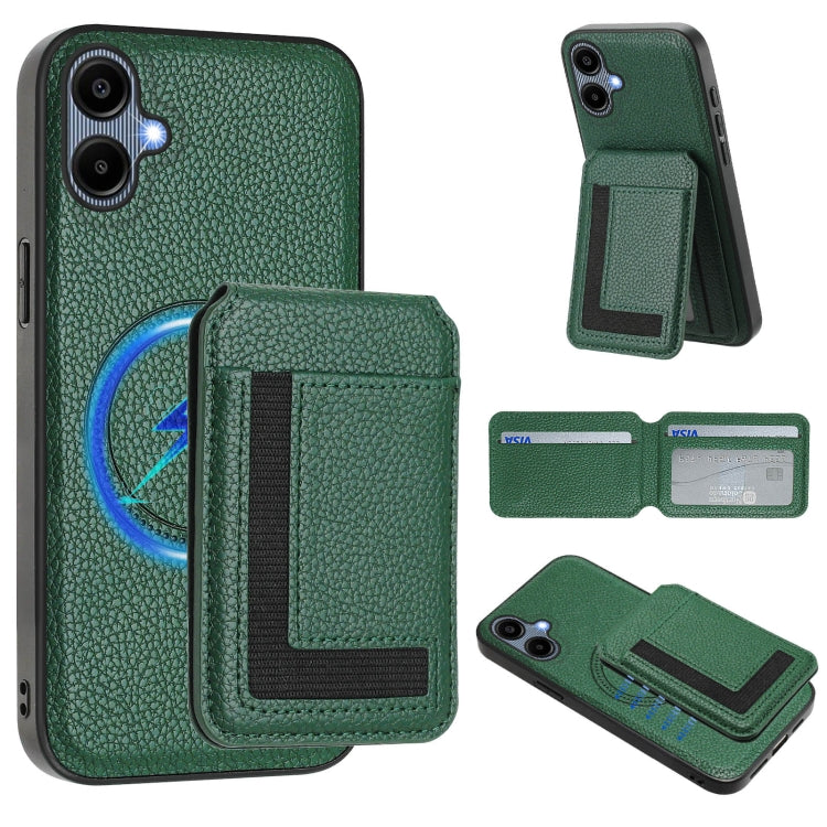 CX01 Detachable Magsafe Magnetic Card Bag Phone Case, For Samsung Galaxy A56 5G, For Samsung Galaxy A26 5G, For Samsung Galaxy A36 5G, For Samsung Galaxy A16 5G, For Samsung Galaxy A06 4G, For Samsung Galaxy A15 4G / 5G, For Samsung Galaxy A55 5G      ...