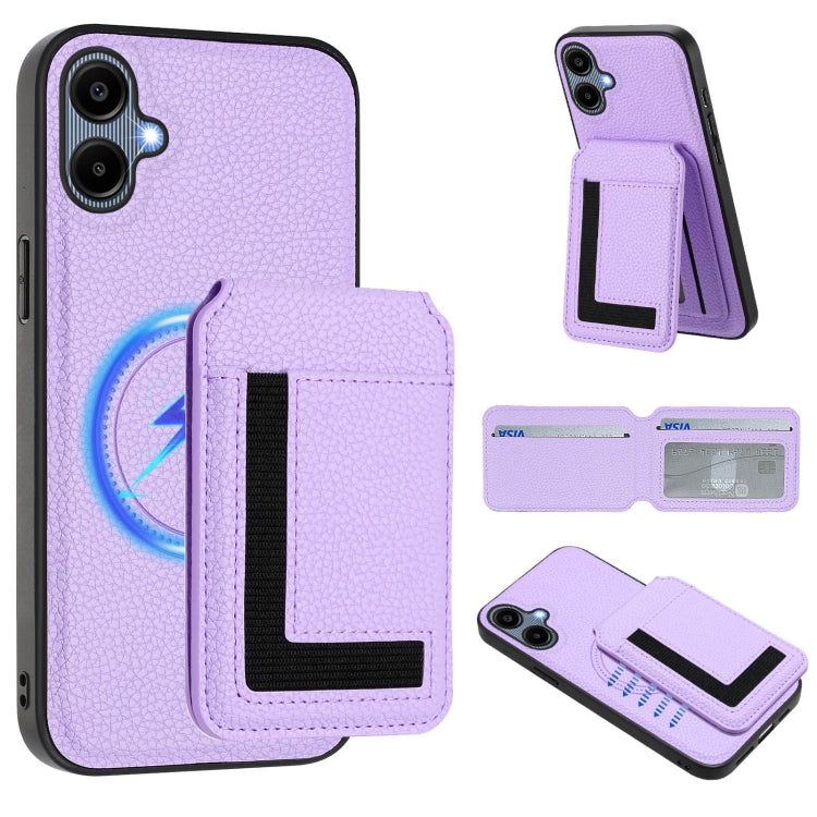 CX01 Detachable Magsafe Magnetic Card Bag Phone Case, For Samsung Galaxy A56 5G, For Samsung Galaxy A26 5G, For Samsung Galaxy A36 5G, For Samsung Galaxy A16 5G, For Samsung Galaxy A06 4G, For Samsung Galaxy A15 4G / 5G, For Samsung Galaxy A55 5G      ...