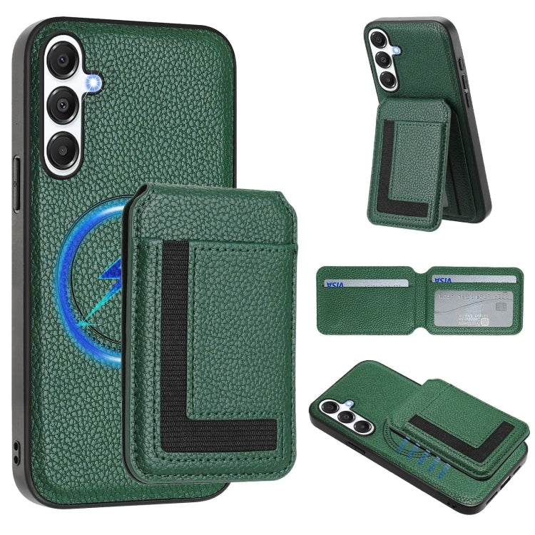 CX01 Detachable Magsafe Magnetic Card Bag Phone Case, For Samsung Galaxy A56 5G, For Samsung Galaxy A26 5G, For Samsung Galaxy A36 5G, For Samsung Galaxy A16 5G, For Samsung Galaxy A06 4G, For Samsung Galaxy A15 4G / 5G, For Samsung Galaxy A55 5G      ...