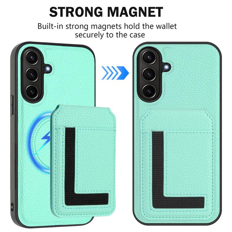 CX01 Detachable Magsafe Magnetic Card Bag Phone Case, For Samsung Galaxy A56 5G, For Samsung Galaxy A26 5G, For Samsung Galaxy A36 5G, For Samsung Galaxy A16 5G, For Samsung Galaxy A06 4G, For Samsung Galaxy A15 4G / 5G, For Samsung Galaxy A55 5G      ...