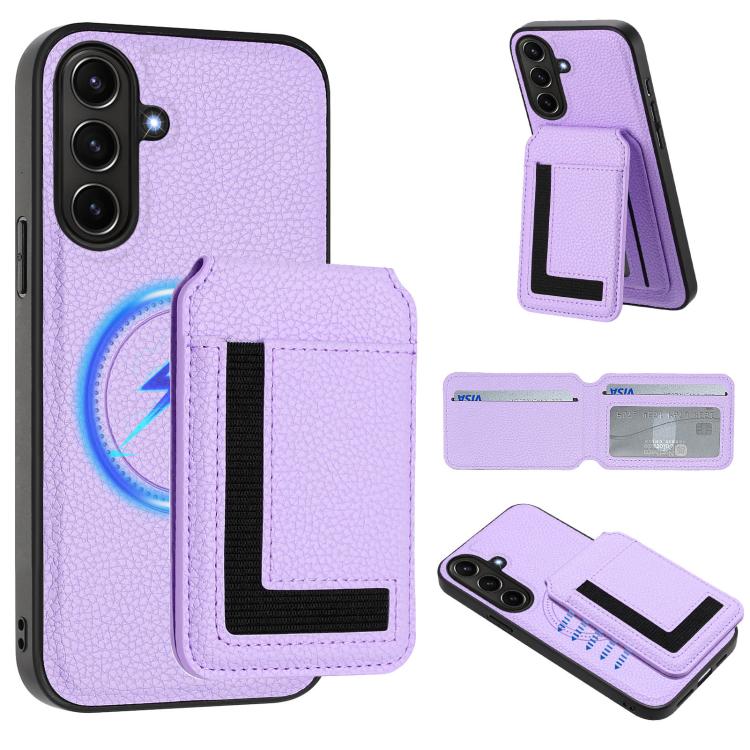 CX01 Detachable Magsafe Magnetic Card Bag Phone Case, For Samsung Galaxy A56 5G, For Samsung Galaxy A26 5G, For Samsung Galaxy A36 5G, For Samsung Galaxy A16 5G, For Samsung Galaxy A06 4G, For Samsung Galaxy A15 4G / 5G, For Samsung Galaxy A55 5G      ...