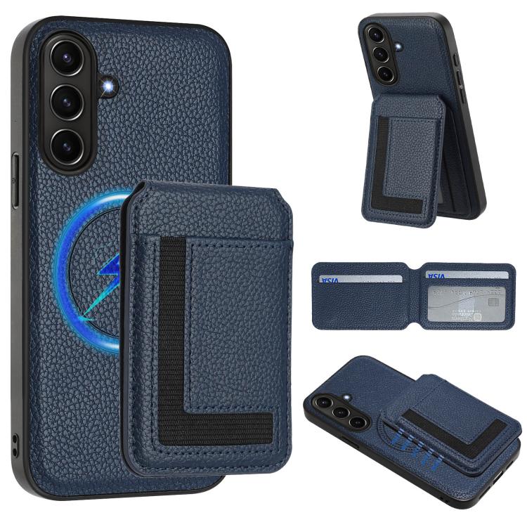 CX01 Detachable Magsafe Magnetic Card Bag Phone Case, For Samsung Galaxy A56 5G, For Samsung Galaxy A26 5G, For Samsung Galaxy A36 5G, For Samsung Galaxy A16 5G, For Samsung Galaxy A06 4G, For Samsung Galaxy A15 4G / 5G, For Samsung Galaxy A55 5G      ...