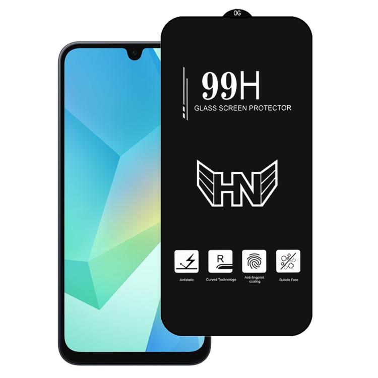 High Aluminum Large Arc Full Screen Tempered Glass Film, For Samsung Galaxy A16, For Samsung Galaxy A16 5G, For Samsung Galaxy A06, For Samsung Galaxy A25, For Samsung Galaxy A15 5G, For Samsung Galaxy A55, For Samsung Galaxy A35, For Samsung Galaxy A1...