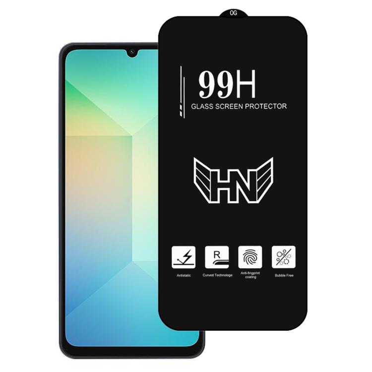High Aluminum Large Arc Full Screen Tempered Glass Film, For Samsung Galaxy A16, For Samsung Galaxy A16 5G, For Samsung Galaxy A06, For Samsung Galaxy A25, For Samsung Galaxy A15 5G, For Samsung Galaxy A55, For Samsung Galaxy A35, For Samsung Galaxy A1...